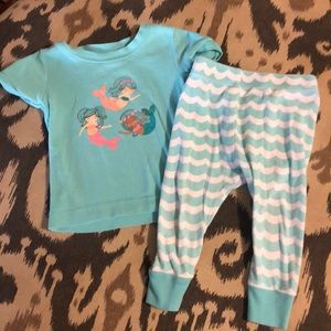 Teal pajamas